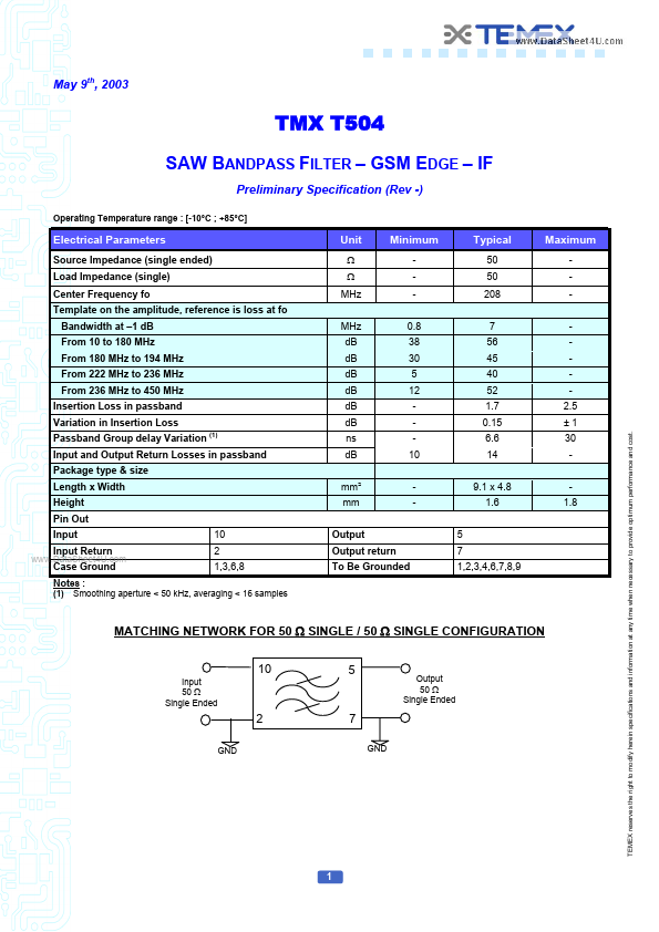 TMXT504