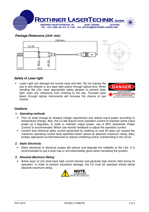 SPL650-3-105M-PD