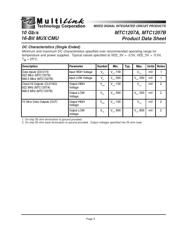 MTC1207B