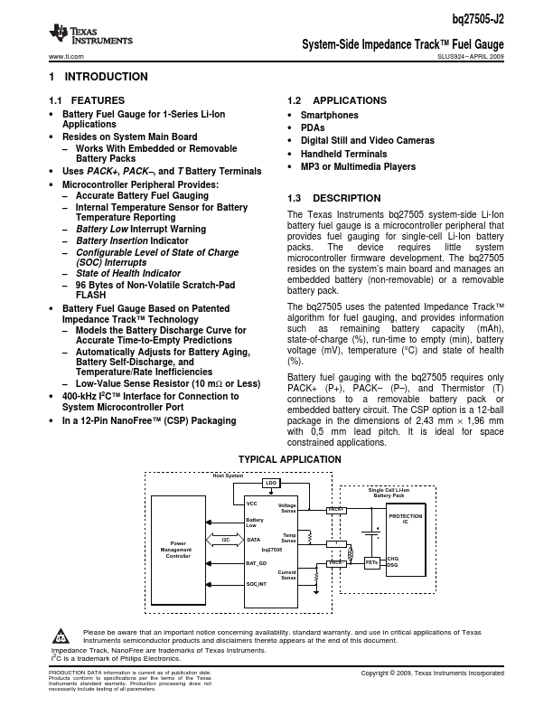 bq27505-J2