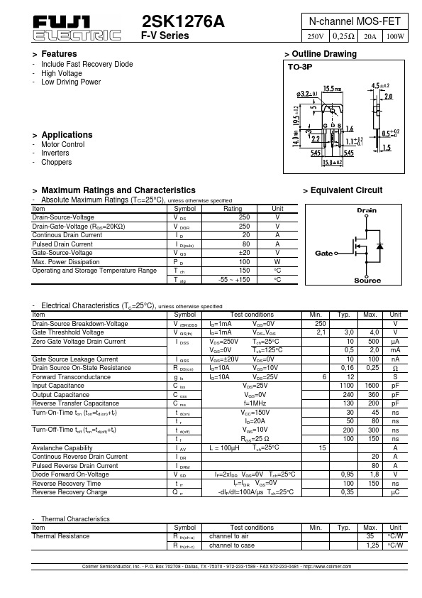 2SK1276A