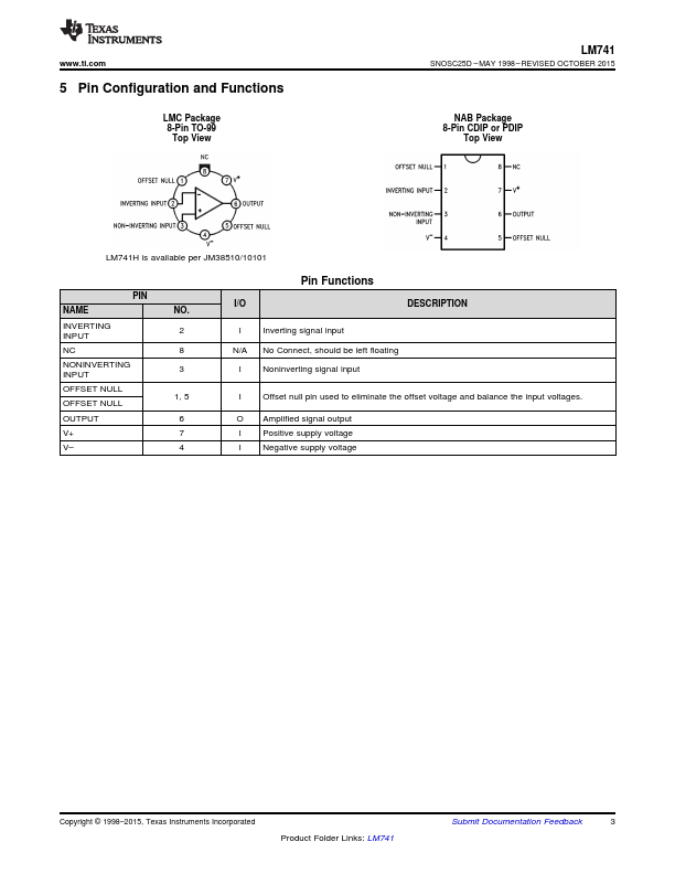 LM741A