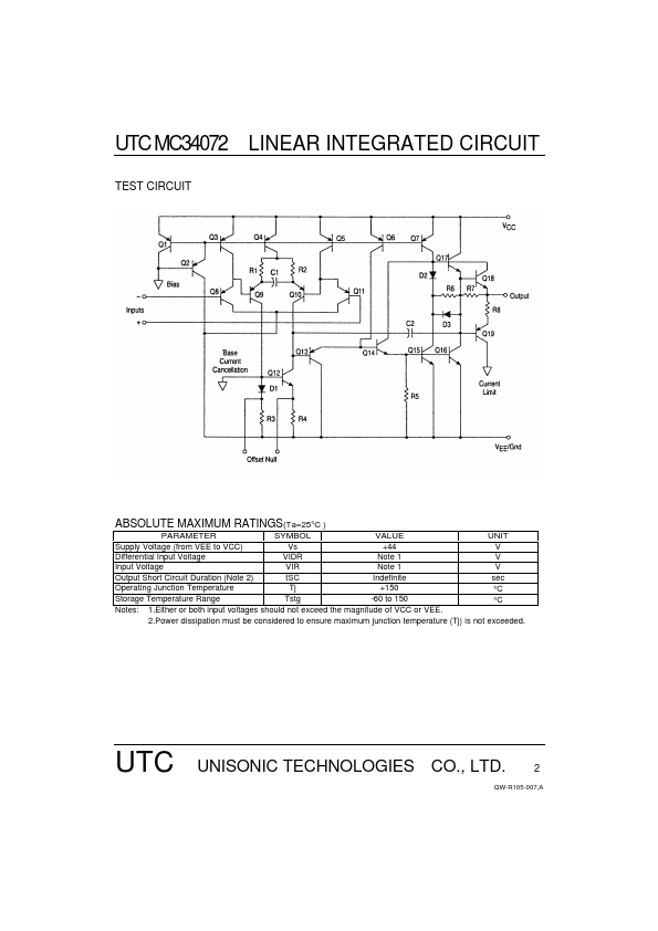 UTCMC34072