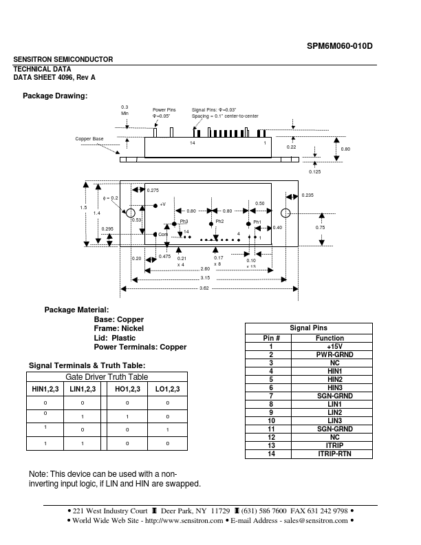 SPM6M060-010D