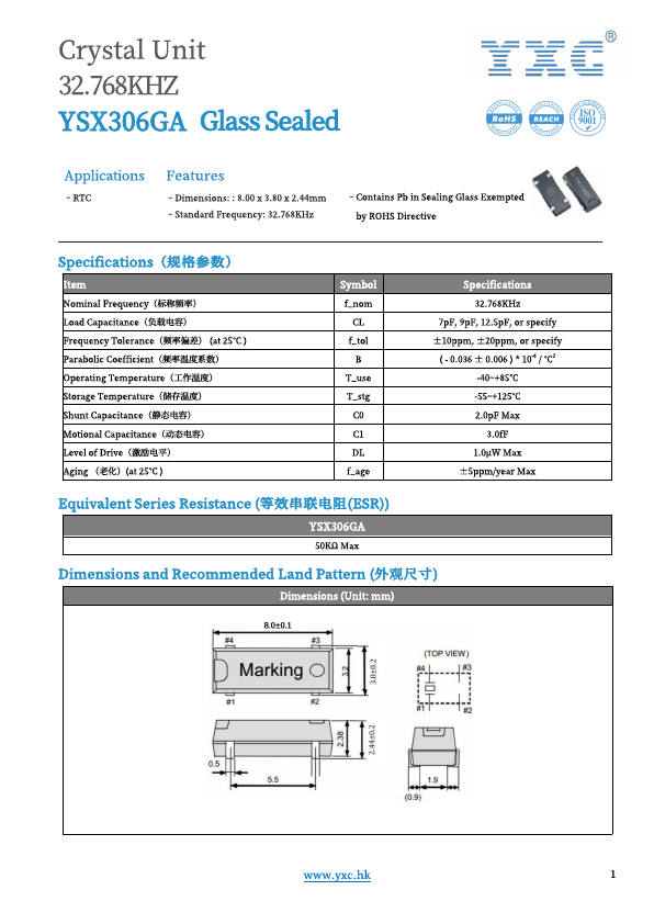 YSX306GA