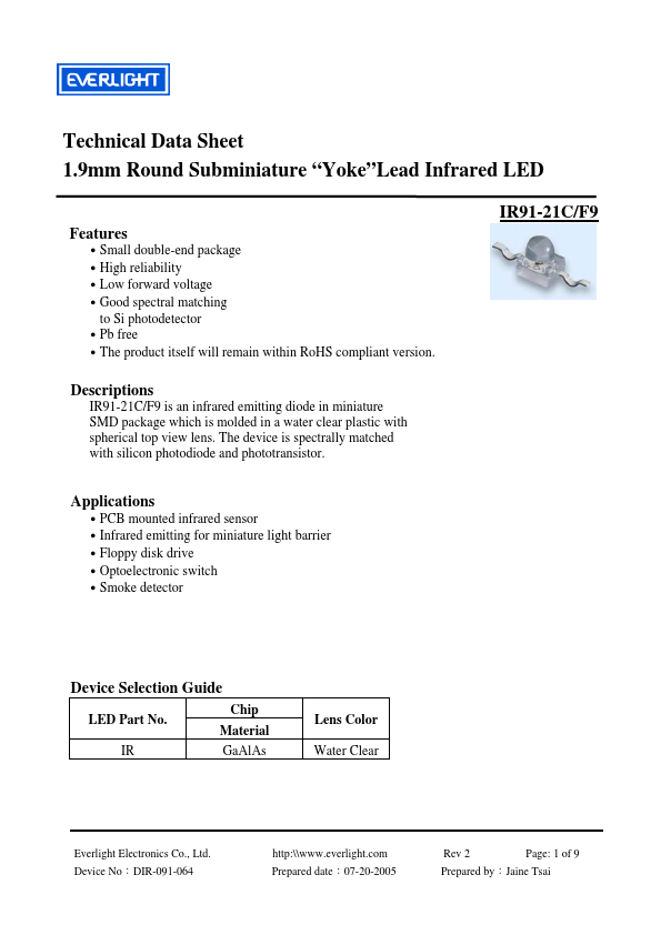 IR91-21C-F9