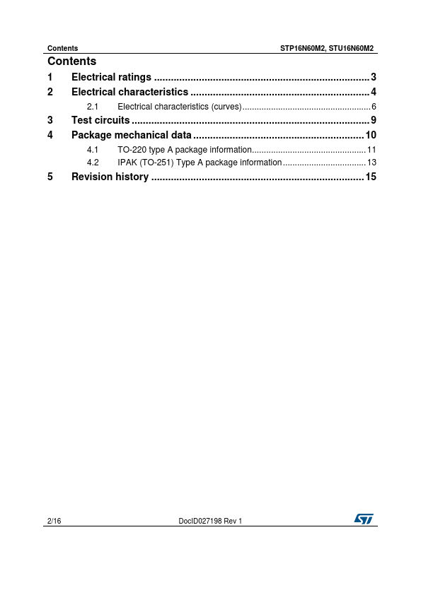 STP16N60M2