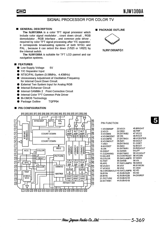 NJW1300A