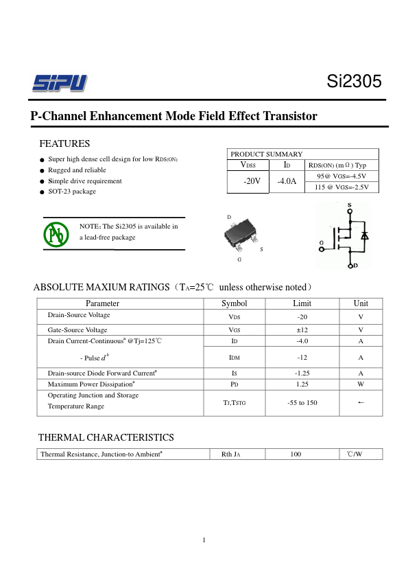 Si2305