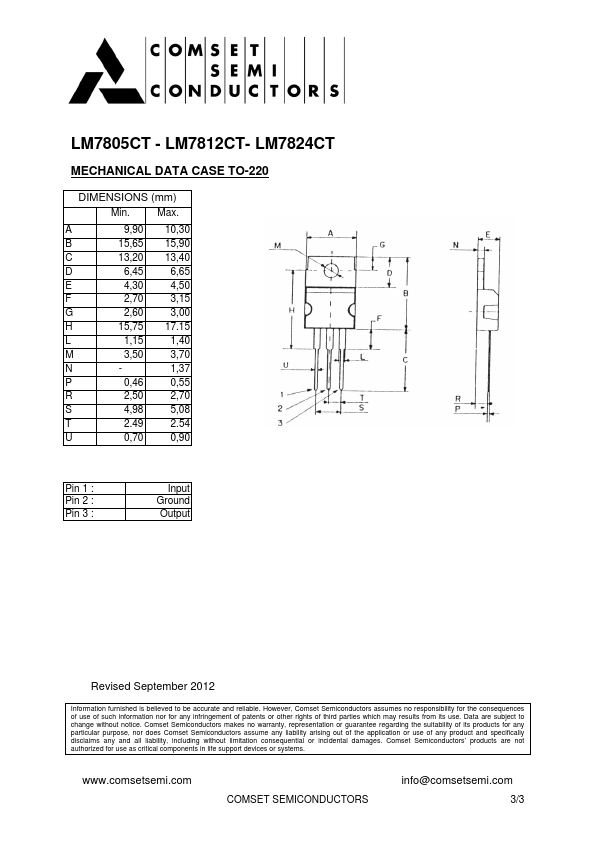 LM7805CT