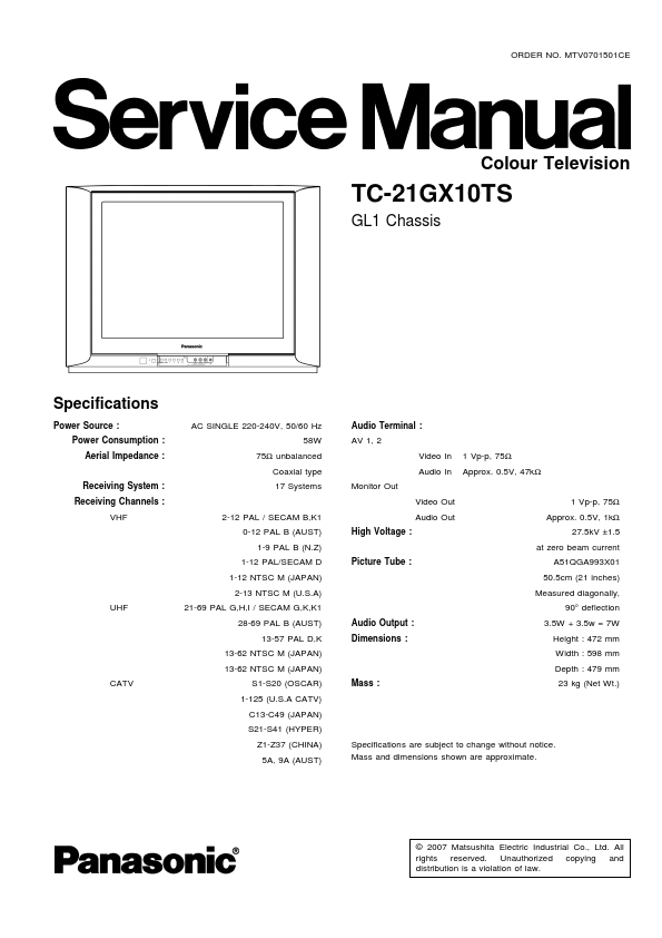 TC-21GX10TS