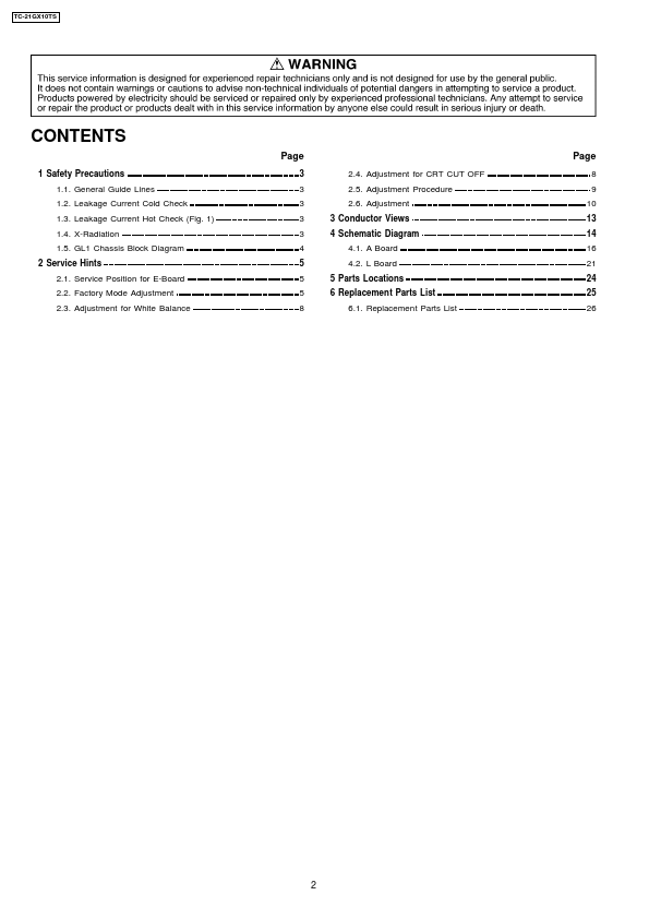 TC-21GX10TS