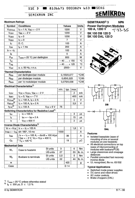 SK100DB120D