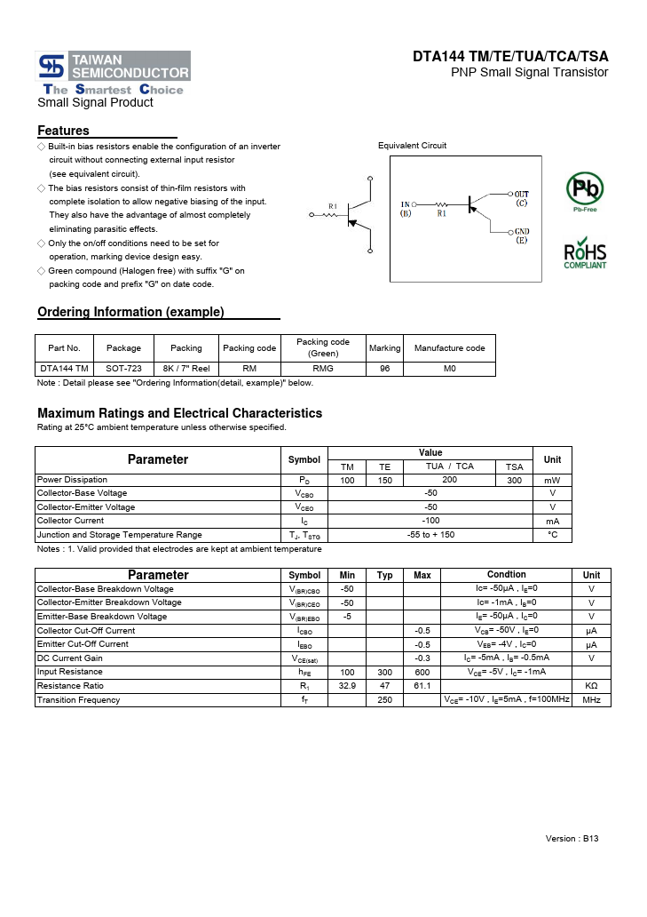 DTA144TM