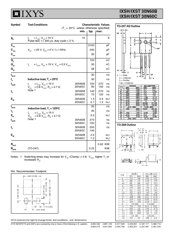 IXST30N60C