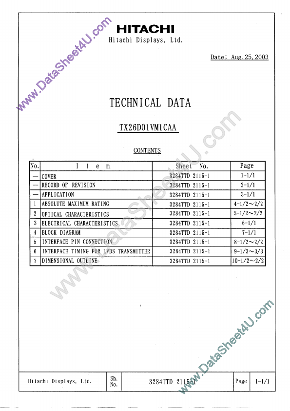 TX26D11VM1CAA