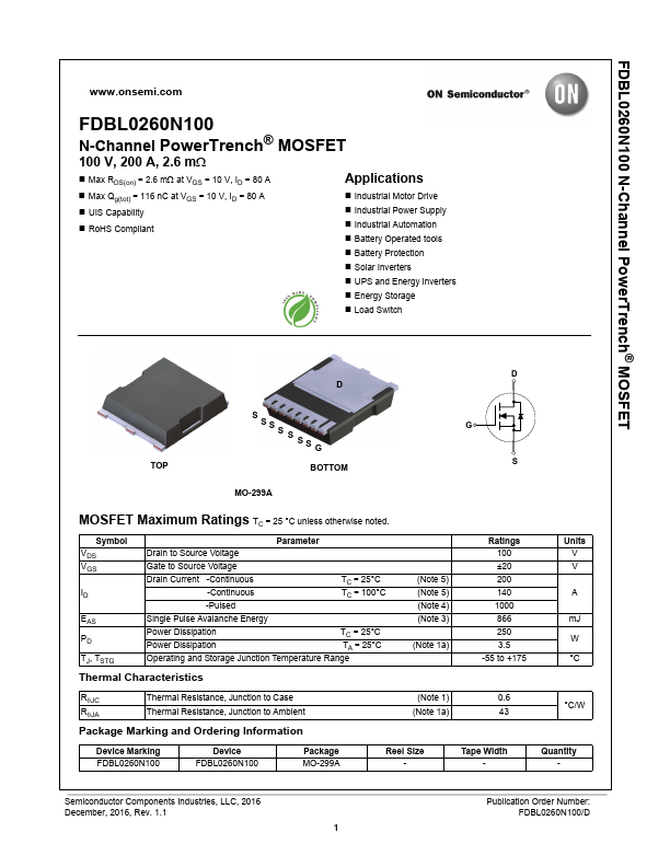 FDBL0260N100