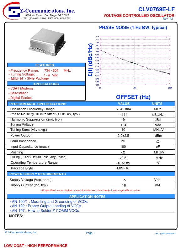 CLV0769E-LF