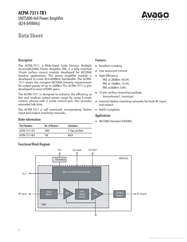 ACPM-7311-TR1