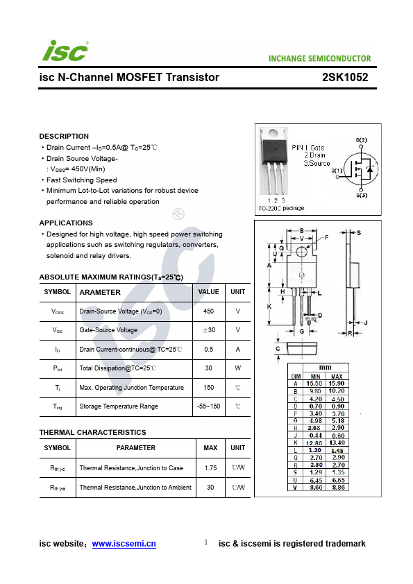 2SK1052