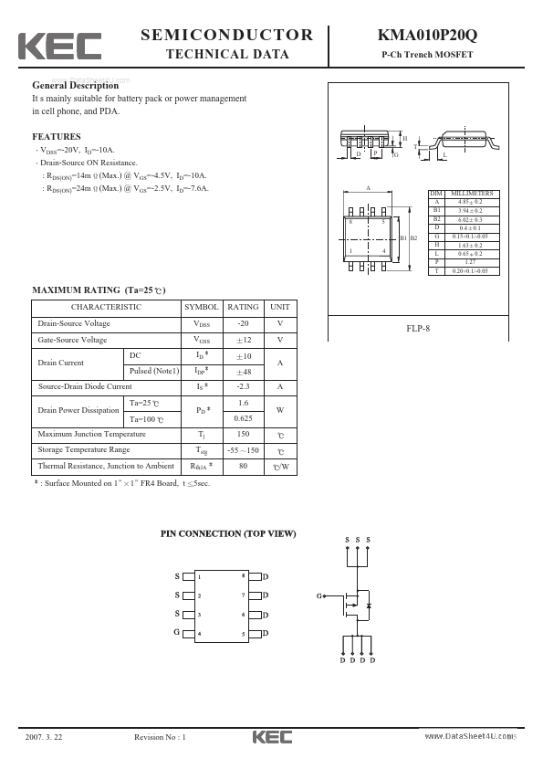 KMA010P20Q