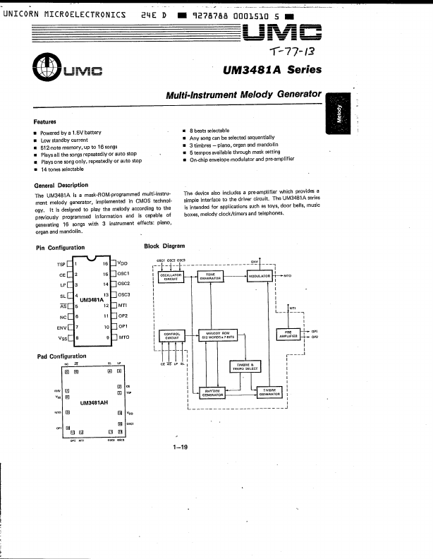 UM3481A