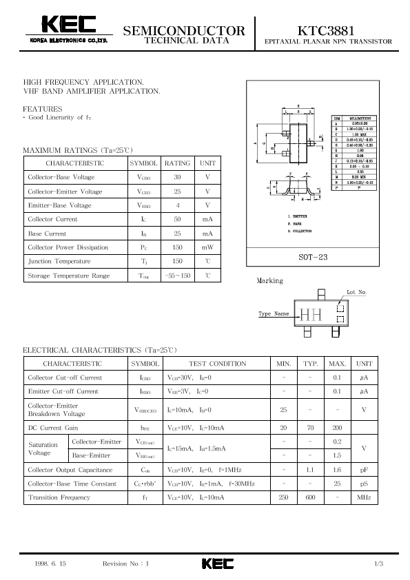 KTC3881