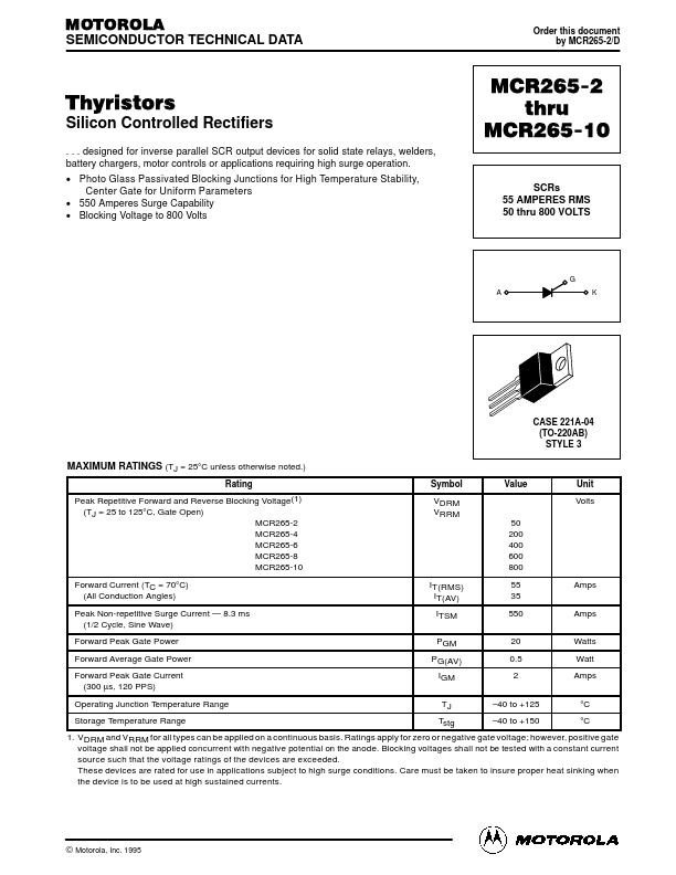 MCR265-10