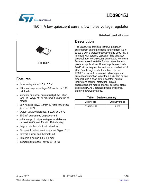 LD39015J