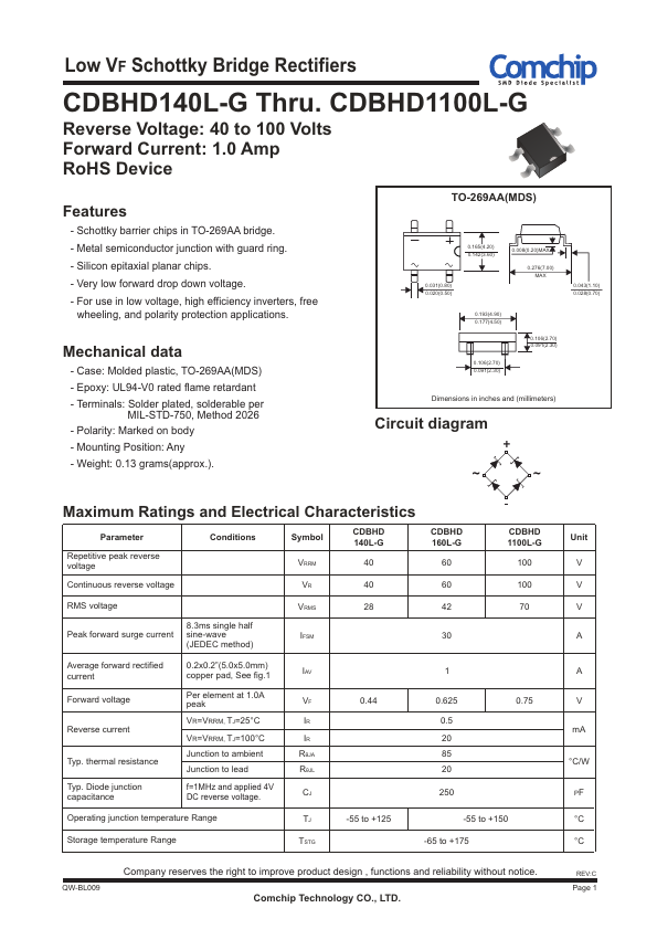 CDBHD1100L-G