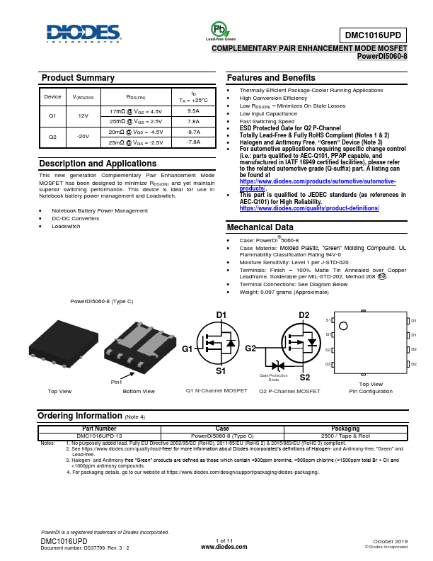 DMC1016UPD