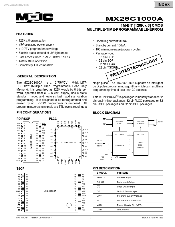 MX26C1000A