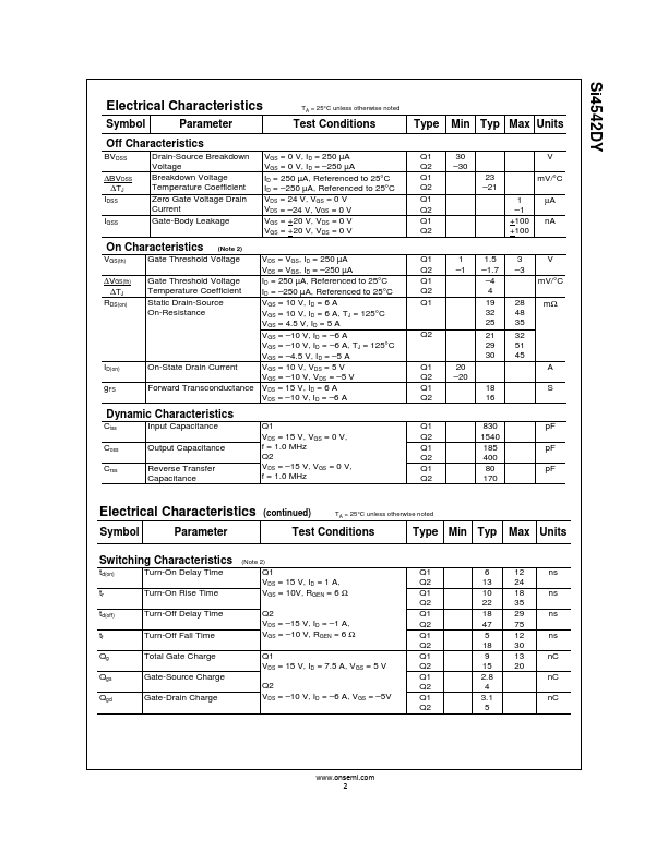 Si4542DY