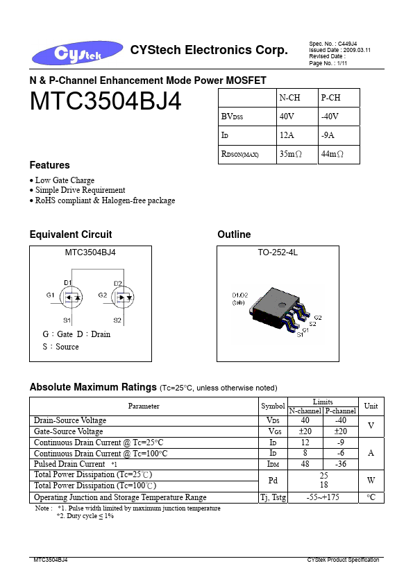 MTC3504BJ4