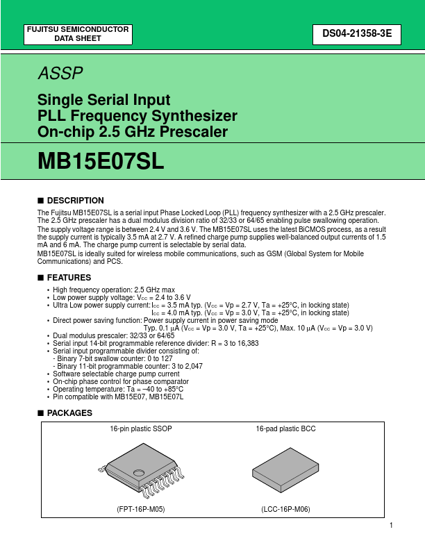 MB15E07SL