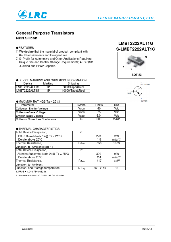 LMBT2222ALT3G