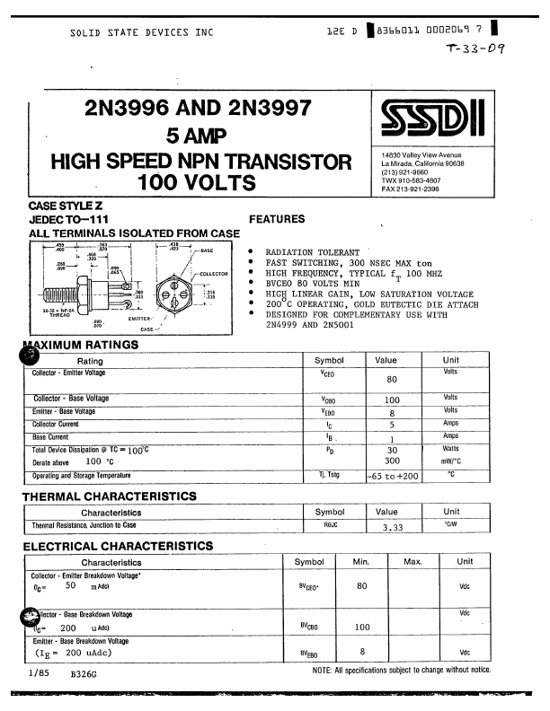 2N3997