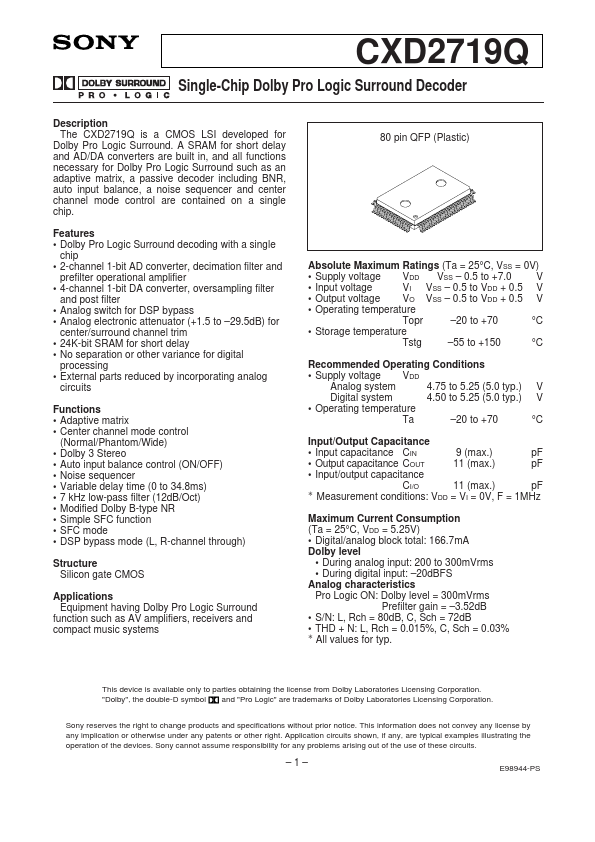 CXD2719Q