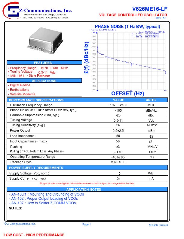 V626ME16-LF