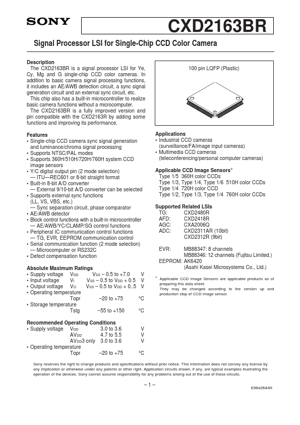 CXD2163BR