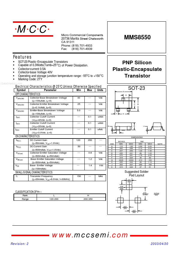 MMS8550