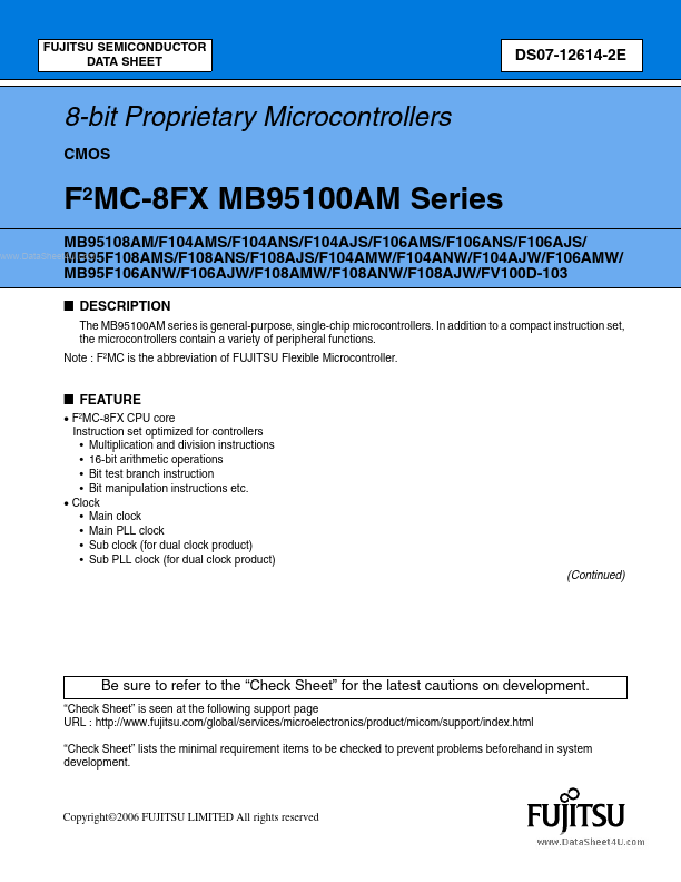 MB95F106AMS