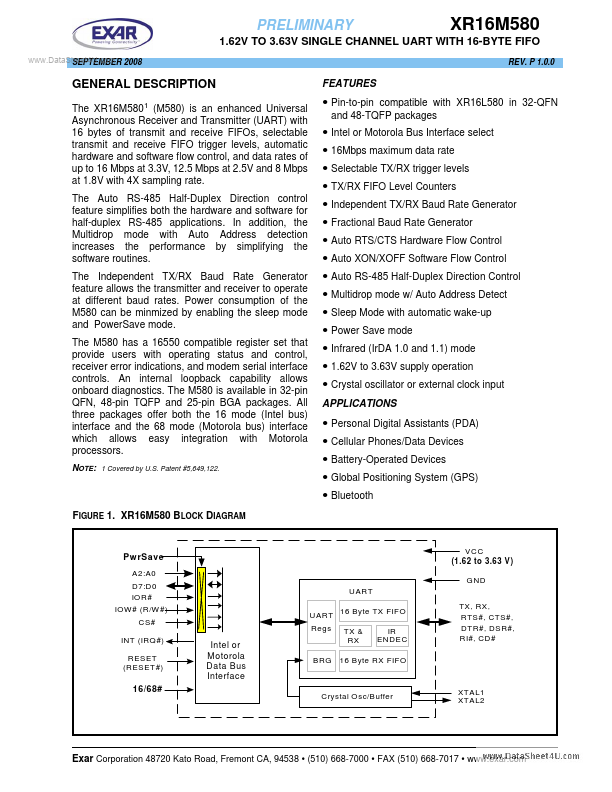 XR16M580