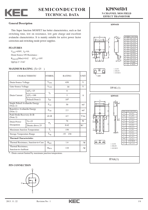 KP8N65D