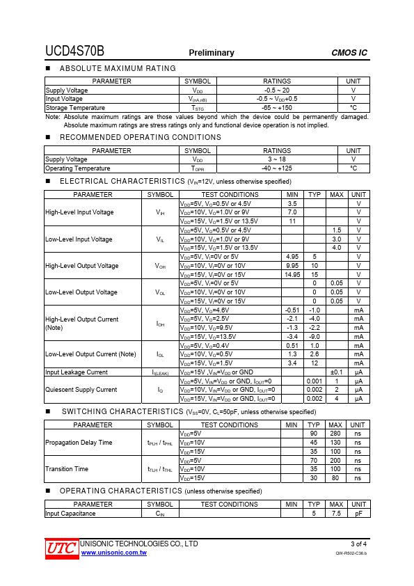 UCD4S70B