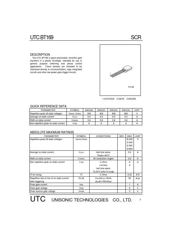 UTCBT169