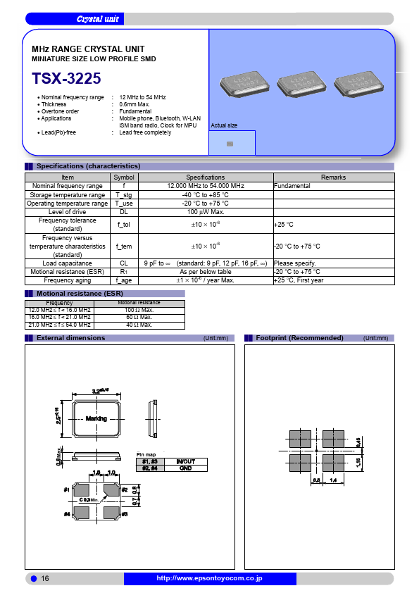 TSX-3225