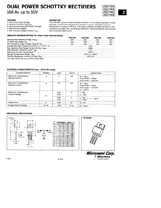 USD735C