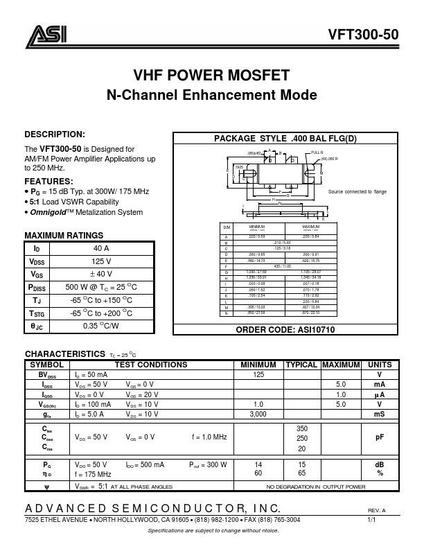 VFT300-50