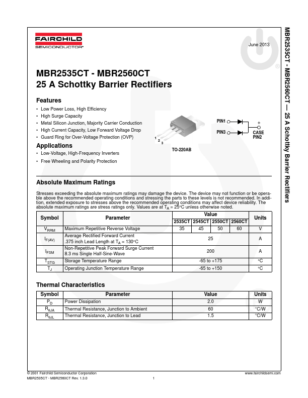 MBR2545CT